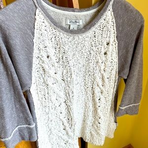 Lucky crochet sweater